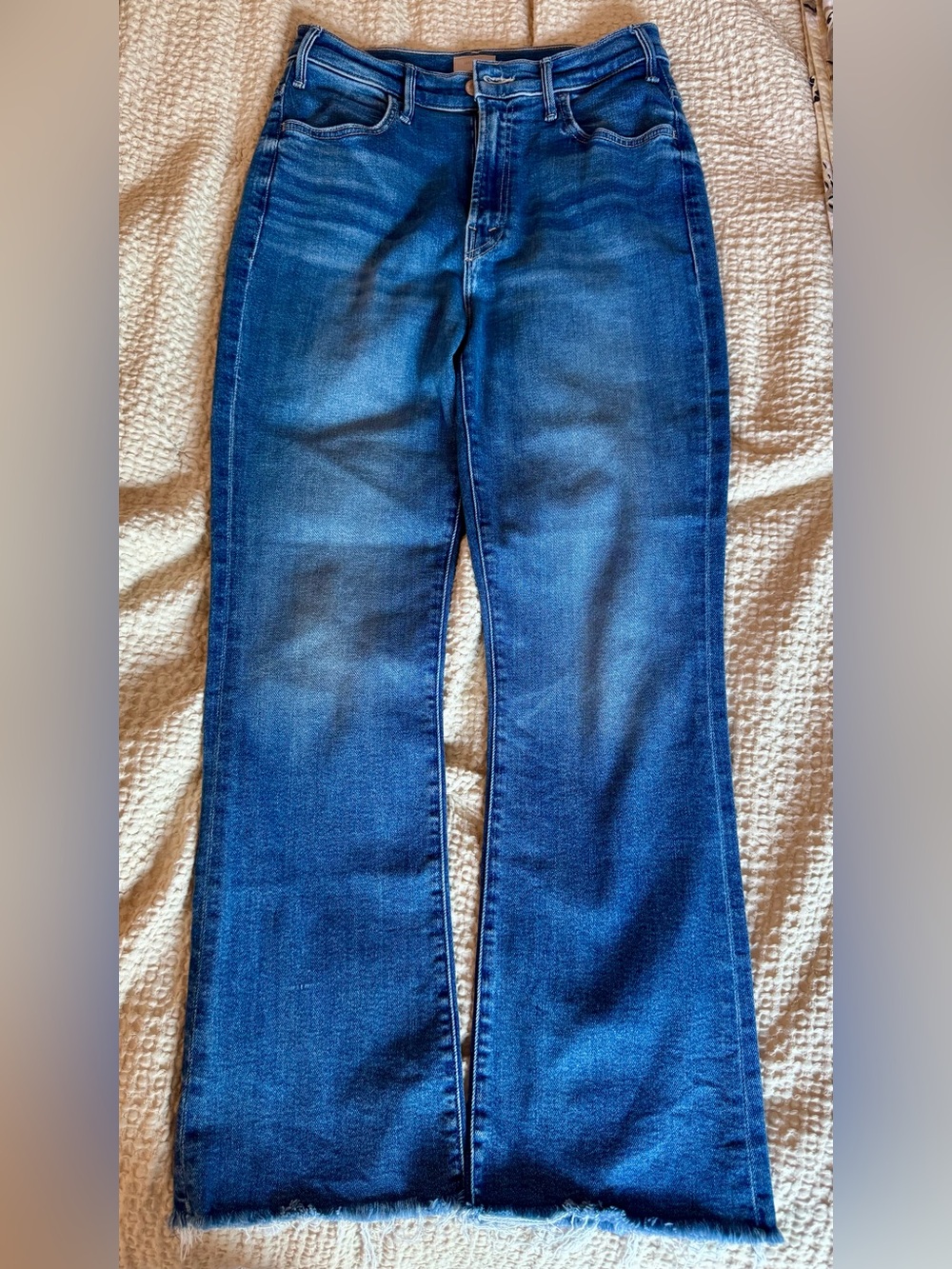 Mother The Hustler Ankle Fray Jeans